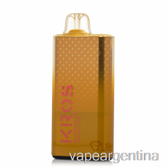 Vaporizador Kros Wireless 9000 Desechable Con Hielo De Piña Argentina